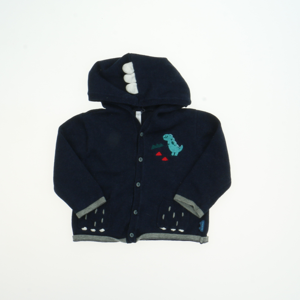 Souris Mini Unisex NAvy Cardigan size: 9-12 Months